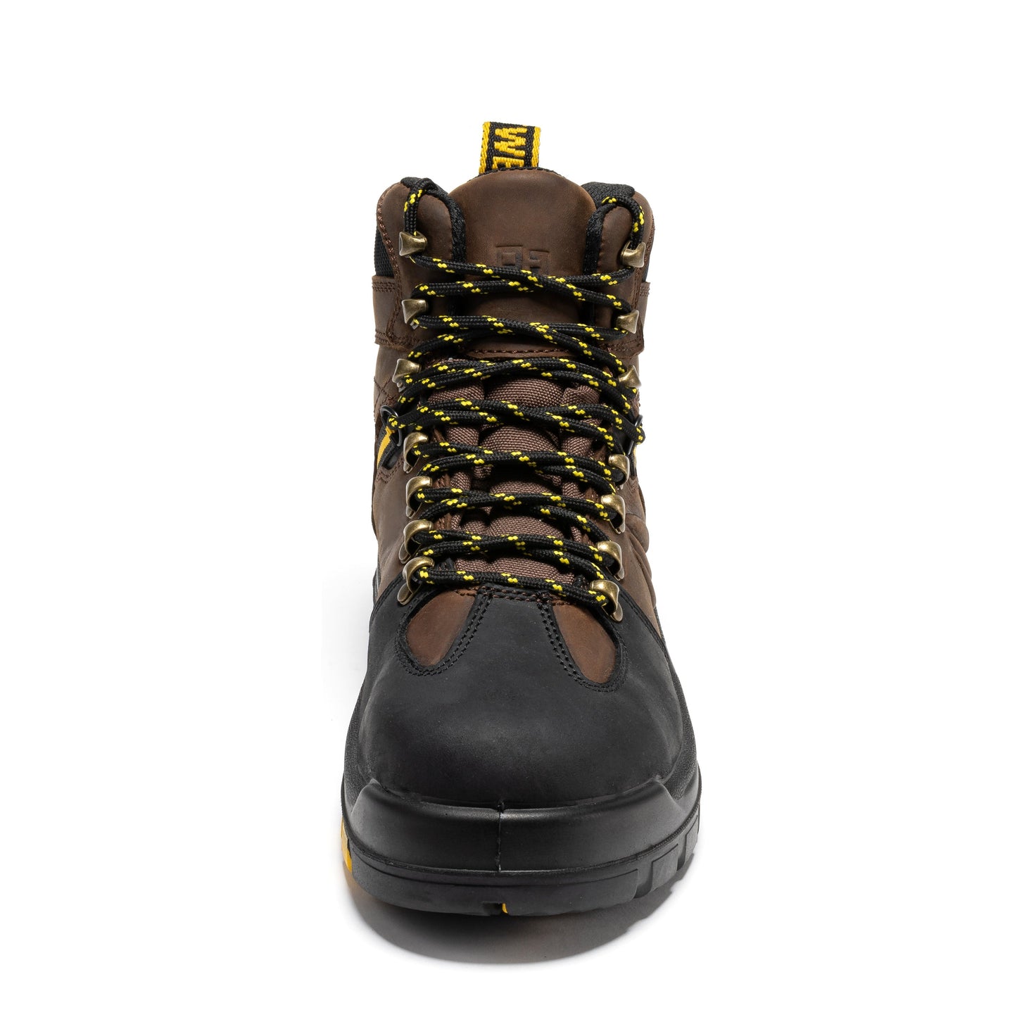 ROCKROOSTER Marfa Brown 6 inch Waterproof Composite Toe Leather Work Boots CP211 Rock Rooster Footwear Inc