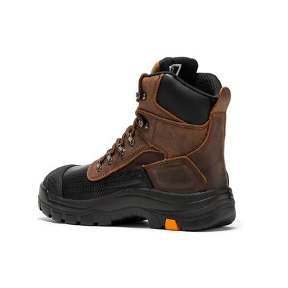 ROCKROOSTER Sedona 6 Inch Waterproof Steel Toe Leather Work Boots AK216 Rock Rooster Footwear Inc