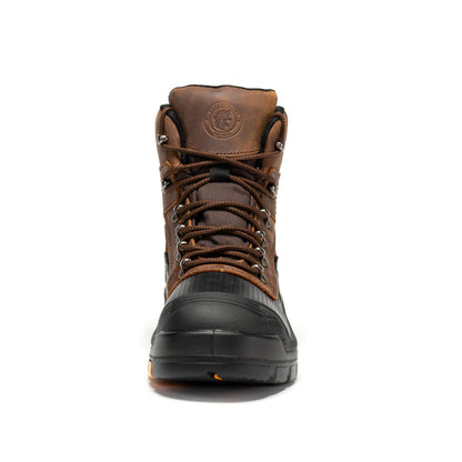 ROCKROOSTER Sedona 6 Inch Waterproof Steel Toe Leather Work Boots AK216 Rock Rooster Footwear Inc