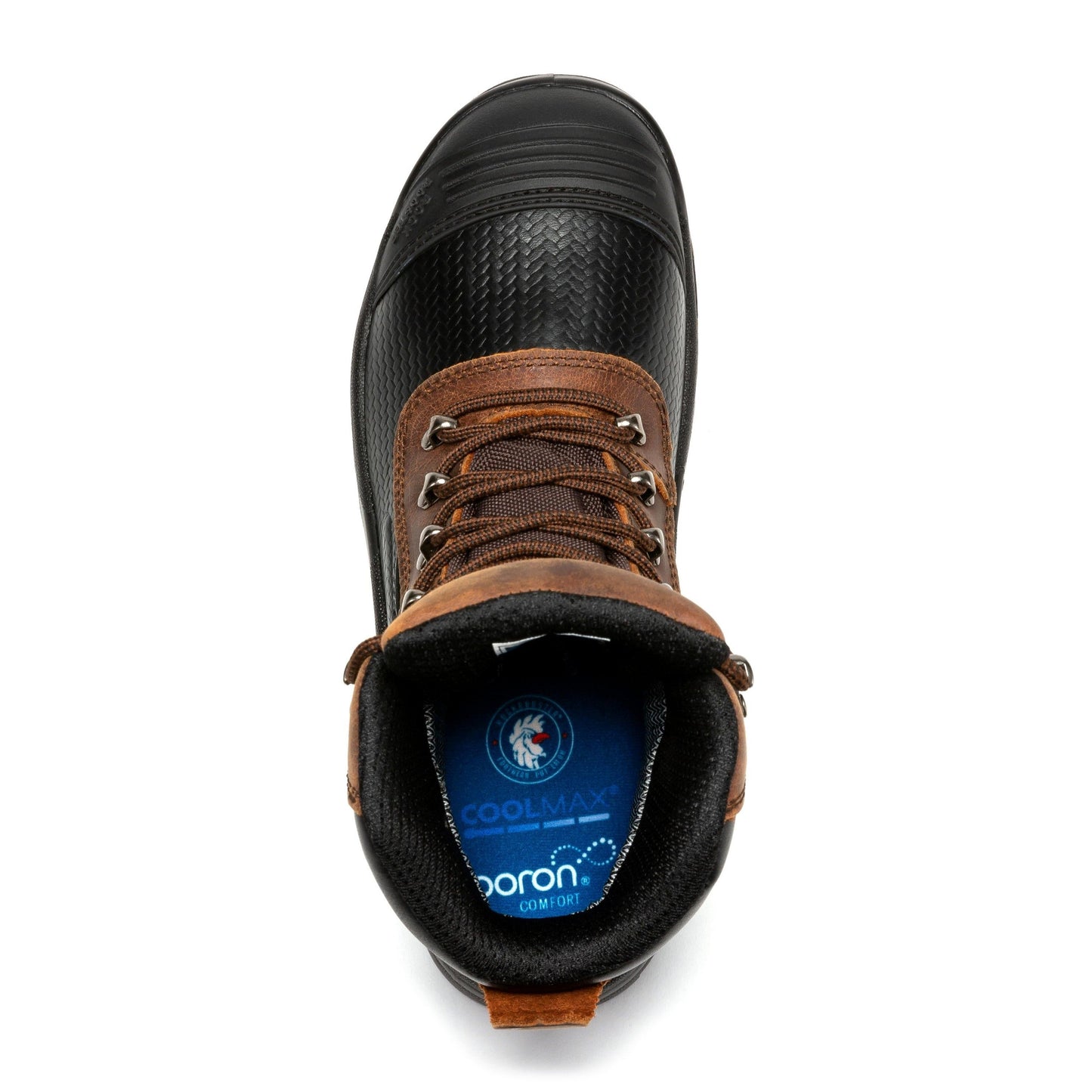 ROCKROOSTER Sedona 6 Inch Waterproof Steel Toe Leather Work Boots AK216 Rock Rooster Footwear Inc