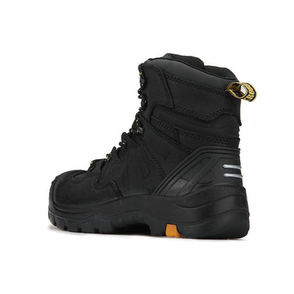ROCKROOSTER Woodland Black 6 inch Composite Toe Leather Work Boots AK609 Rock Rooster Footwear Inc