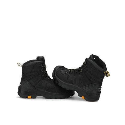 ROCKROOSTER Woodland Black 6 inch Composite Toe Leather Work Boots AK609 Rock Rooster Footwear Inc