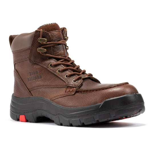 ROCKROOSTER Zumbro 6 inch Wide, Soft Toe, Rubber Outsole, EH Protection, ASTM 2892, Work Boots AK371 Rock Rooster Footwear Inc