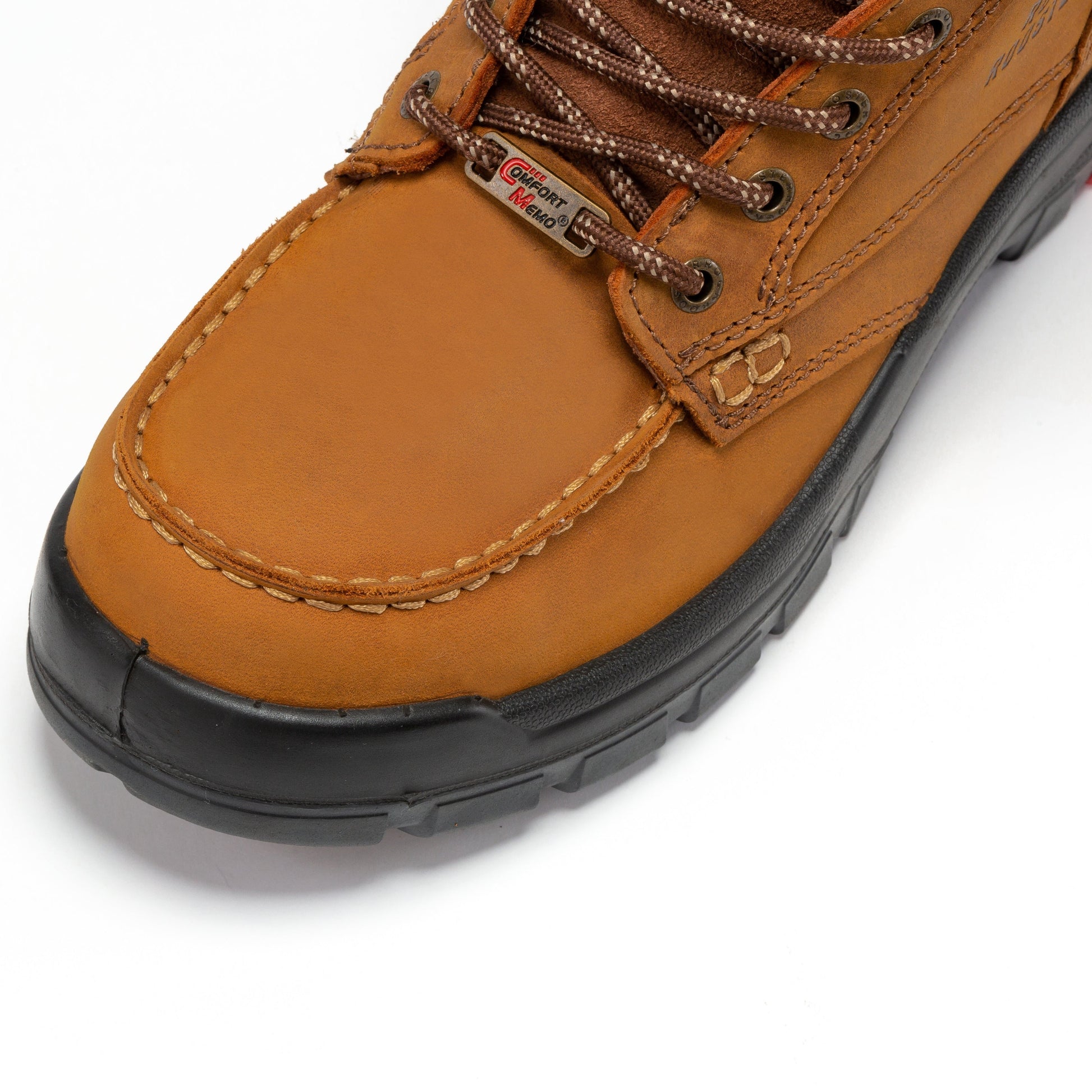 ROCKROOSTER Zumbro 6 inch Wide Steel Toe, Rubber Outsole, EH Protection,, ASTM 2413, Work Boots AK370 Rock Rooster Footwear Inc