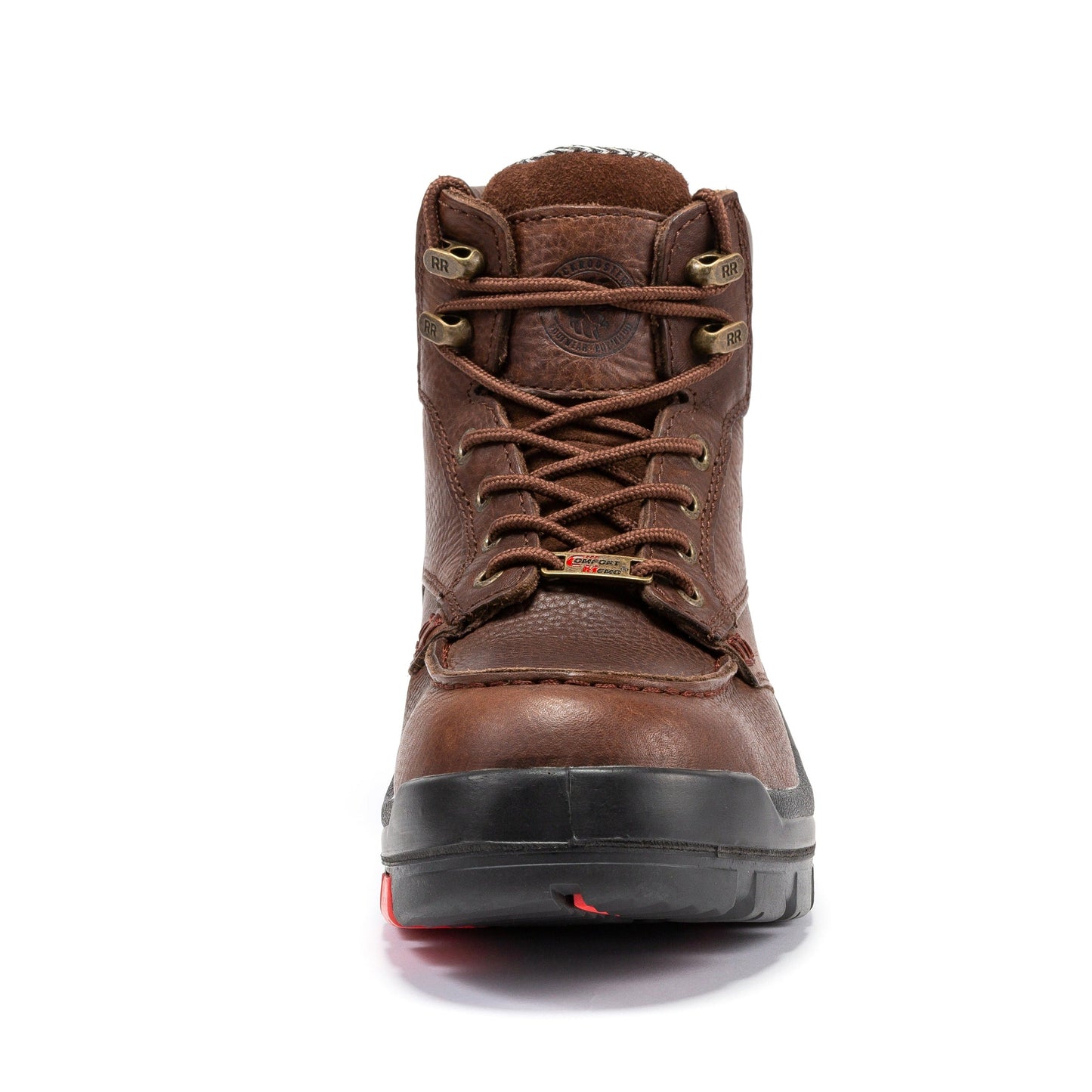ROCKROOSTER  Zumbro 6 inch Wide Steel Toe, Waterproof Work Boots, Rubber Outsole, EH Protection, ASTM 2413, Work Boots AK372 Rock Rooster Footwear Inc