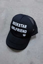 Rockstar Girlfriend Trucker Hat Thrash Happy