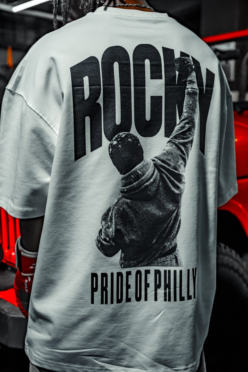 Champion's Spirit Men's Graphic Tee – Oversized Boxing-Inspired Streetwear Withinblack