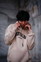 Oversize 'Rocky Balboa vs. Apollo Creed' Graphic Hoodie - Boxing Match Sweatshirt Withinblack