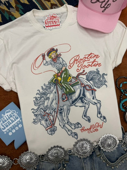 Rootin Tootin Cowgirl Graphic Tee Wild Junkie