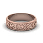 Antique Design Wedding Band Fascinating Diamonds