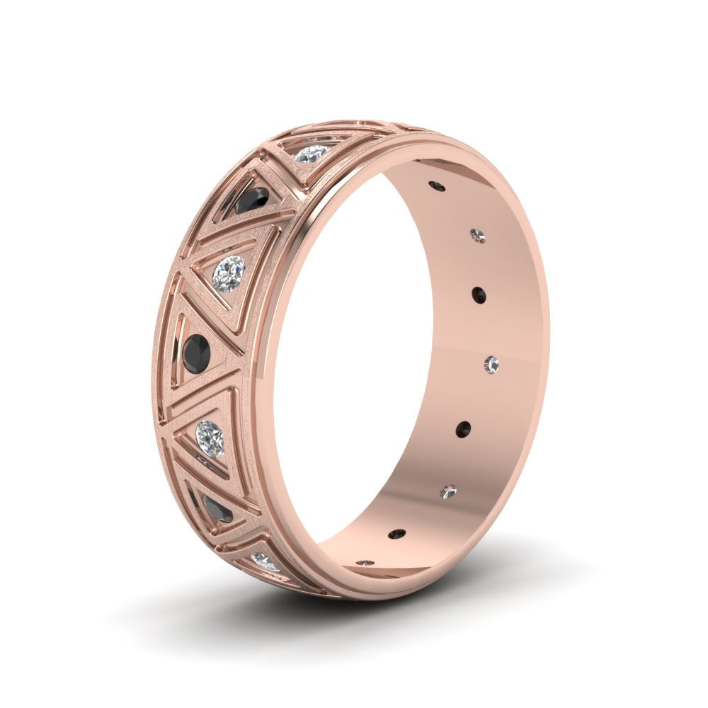 Inverse Triangle Band Fascinating Diamonds