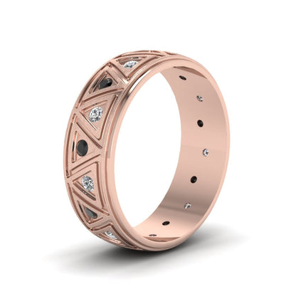 Inverse Triangle Band Fascinating Diamonds