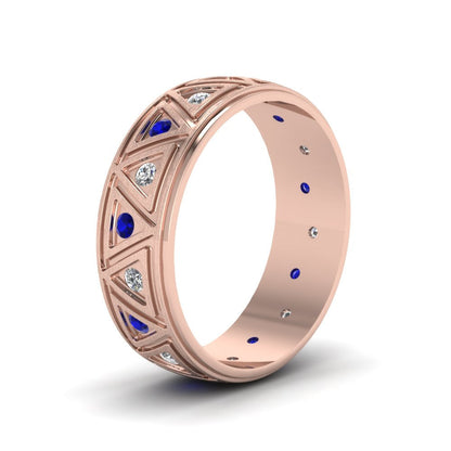 Inverse Triangle Band Fascinating Diamonds