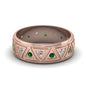 Inverse Triangle Band Fascinating Diamonds
