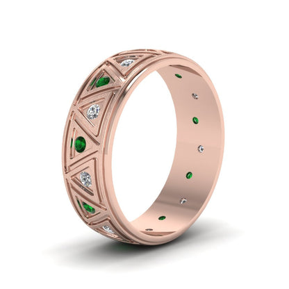Inverse Triangle Band Fascinating Diamonds