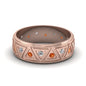 Inverse Triangle Band Fascinating Diamonds