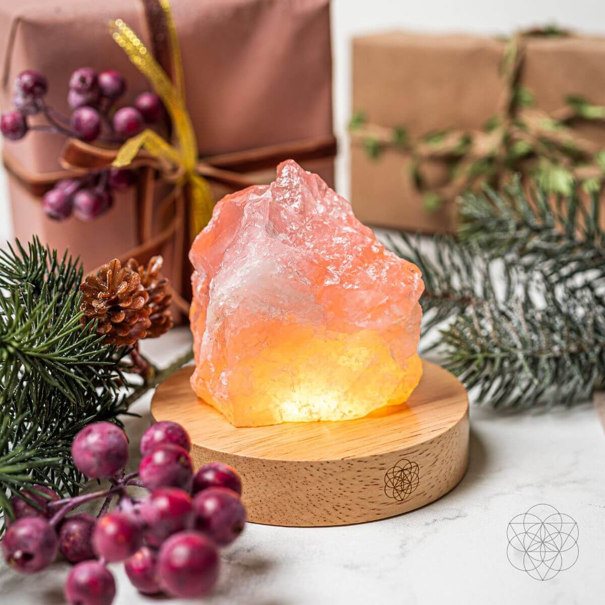 Rose Quartz Lamp of Compassion Conscious Items