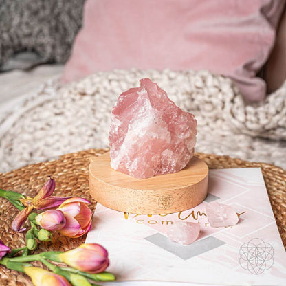Rose Quartz Lamp of Compassion Conscious Items