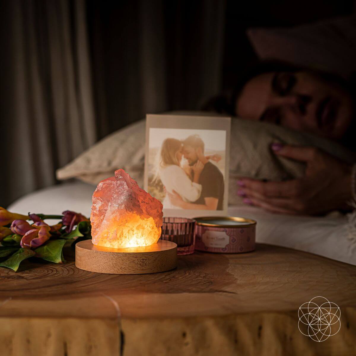 Rose Quartz Lamp of Compassion Conscious Items