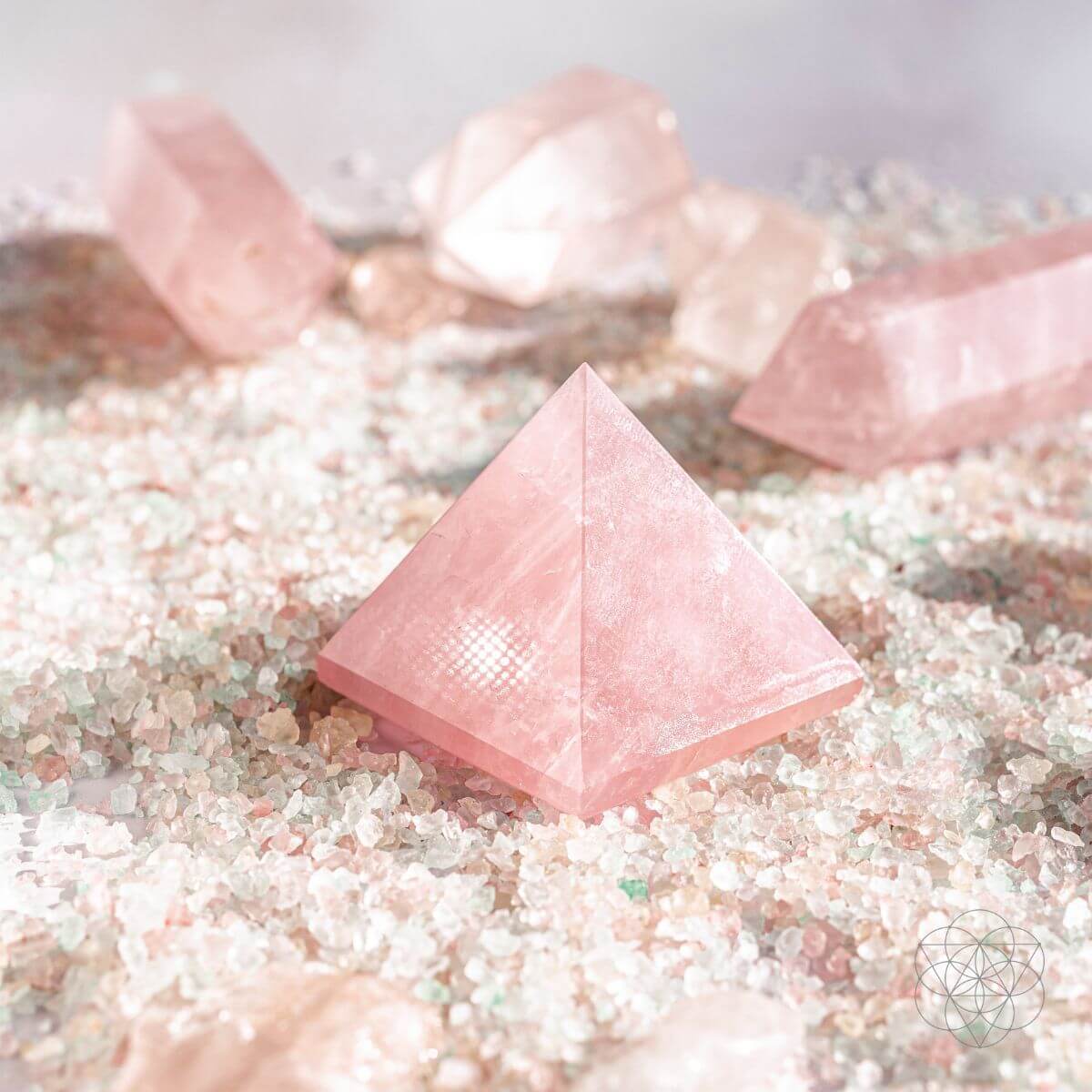 Rose Quartz Pyramid of Fertility Conscious Items
