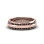 Beveled Edge Matte Eternity Mens Engagement Ring Fascinating Diamonds