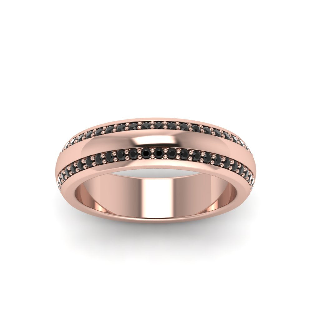 Beveled Edge Matte Eternity Mens Engagement Ring Fascinating Diamonds