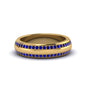 Beveled Edge Matte Eternity Mens Engagement Ring Fascinating Diamonds