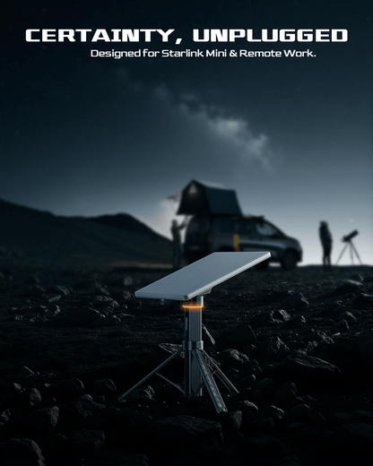 Portable Power Bank & Battery Pack for Starlink Mini | 51300mAh Battery Tripod Stand Tesery Official Store