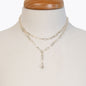Roxy - Paperclip Chain w/ Horseshoe Coin - Large Link in Silver Urban-Equestrian