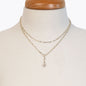 Roxy - Paperclip Chain w/ Horseshoe Coin - Petite Link in Silver Urban-Equestrian