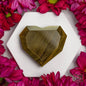 Royal Diamond Heart - Mexican Gold Obsidian for Protection Conscious Items