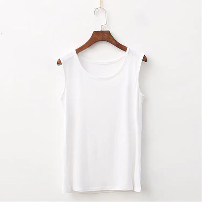 Plus Size Women's Sleeveless Modal Tank Top