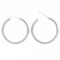 S925 50mm Solid Hoop Earrings for Women