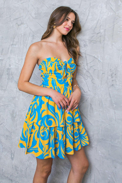 BACK TO THE START MINI DRESS Flying Tomato