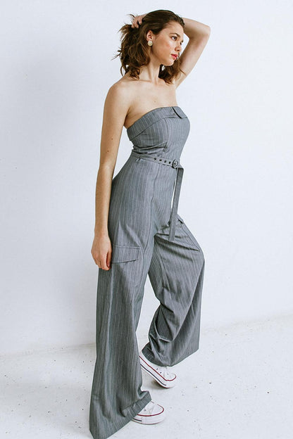 WISHFUL THINKING WOVEN JUMPSUIT Flying Tomato