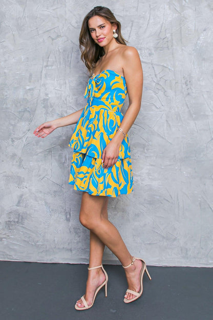 BACK TO THE START MINI DRESS Flying Tomato