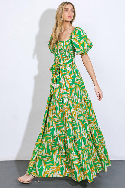 NEVER ENDING DAYS WOVEN MAXI DRESS Flying Tomato