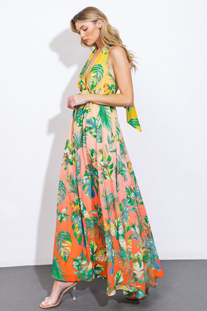ADORABLE DAYS WOVEN MAXI DRESS Flying Tomato