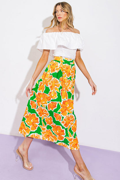 LIVE YOUR TRUTH WOVEN SKIRT Flying Tomato