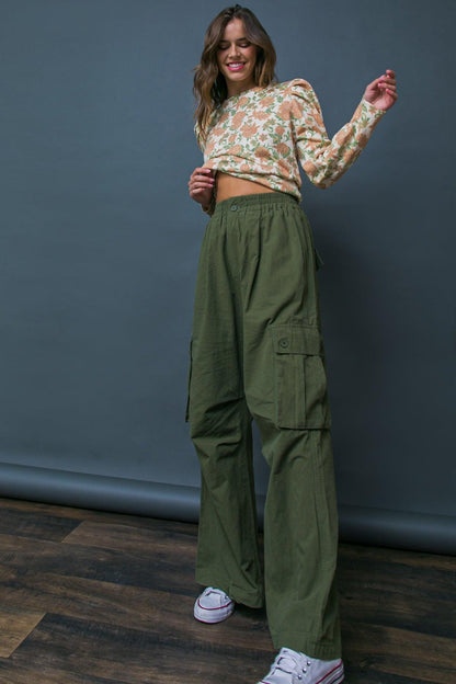 INCREDIBLE MOMENTS WOVEN CARGO PANTS Flying Tomato