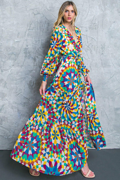 EVERYTHING I LOVE WOVEN MAXI DRESS Flying Tomato