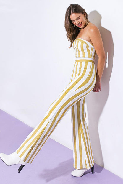 GRACEFUL APPEARANCE TWILL JUMPSUIT Flying Tomato