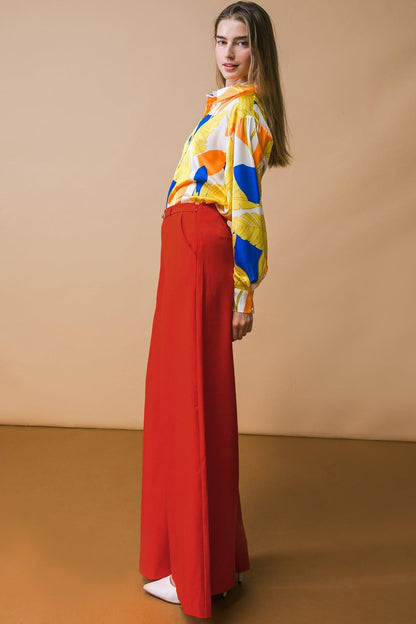 SWEET FEELINGS WOVEN PANTS Flying Tomato