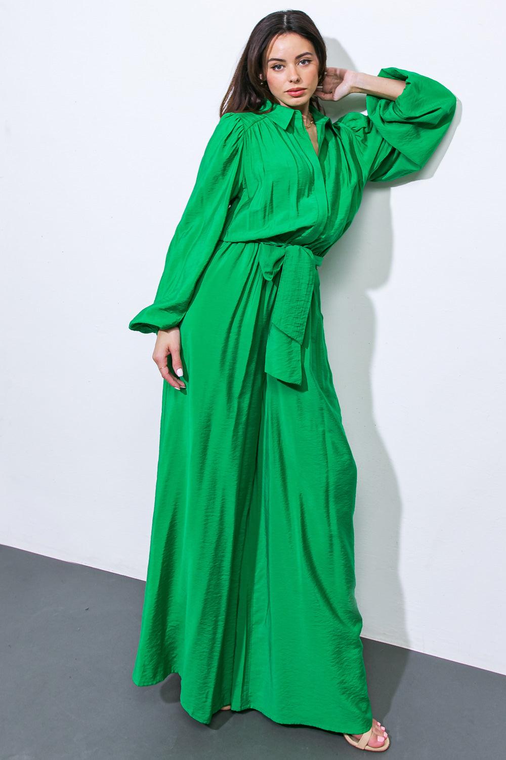 READY FOR TODAY WOVEN JUMPSUIT Flying Tomato