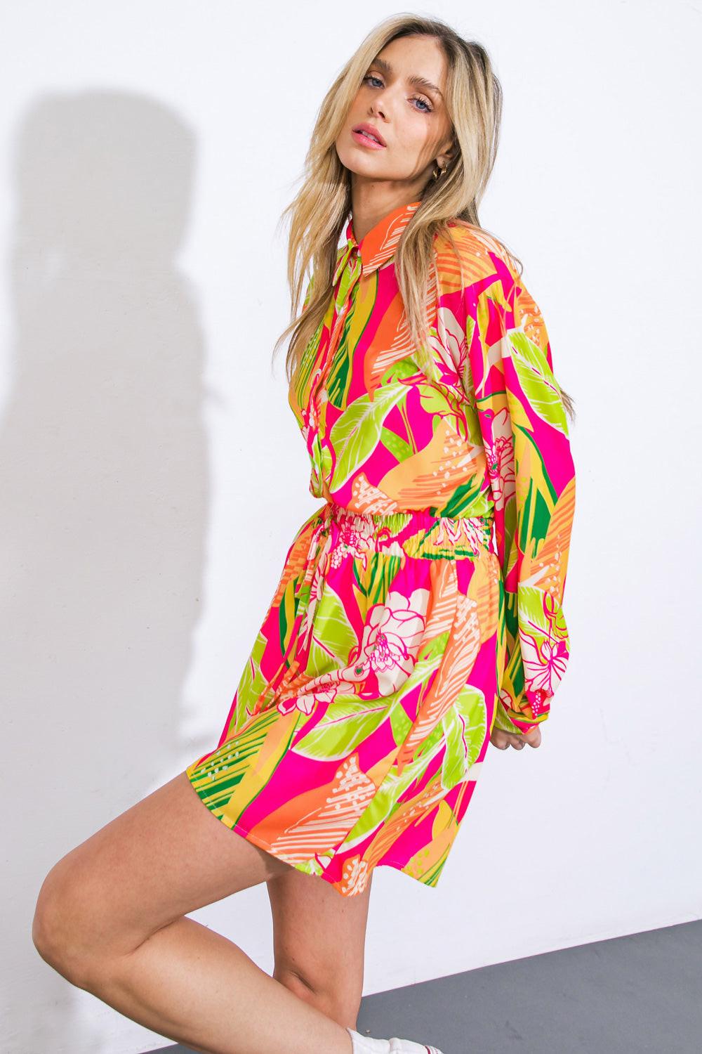 KEEPING YOU COMPANY WOVEN ROMPER Flying Tomato