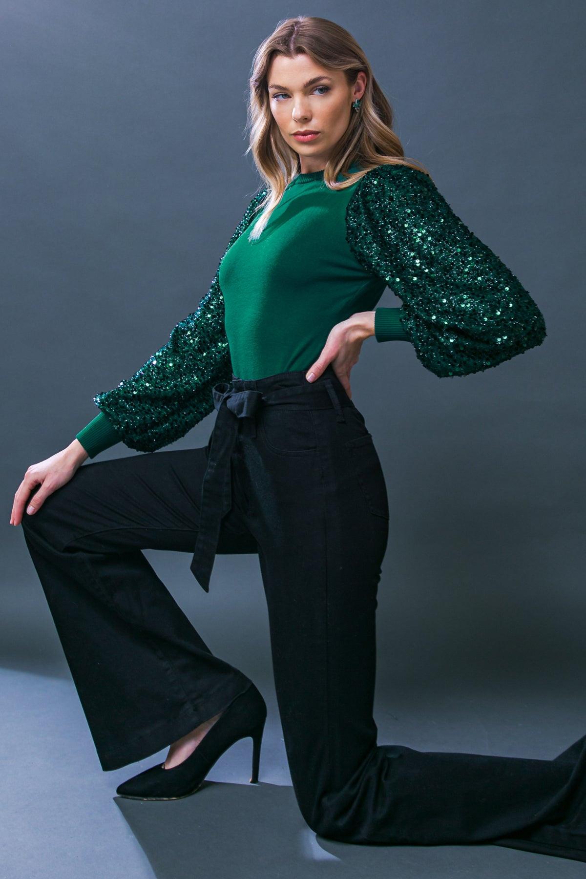 FEELING THE FUN SWEATER TOP Flying Tomato