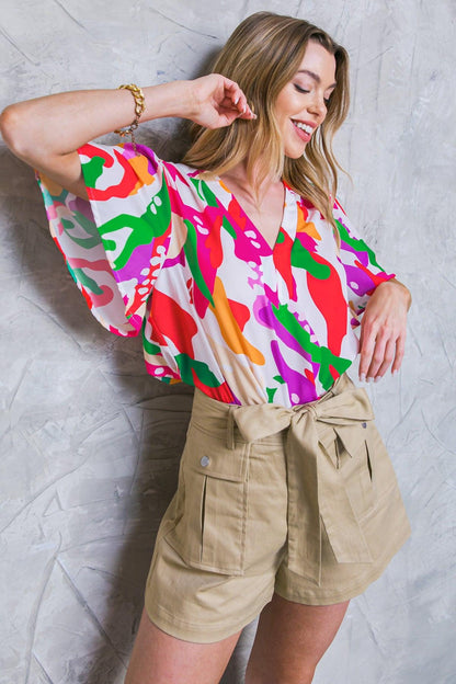 STYLISH SUMMER WOVEN TOP Flying Tomato