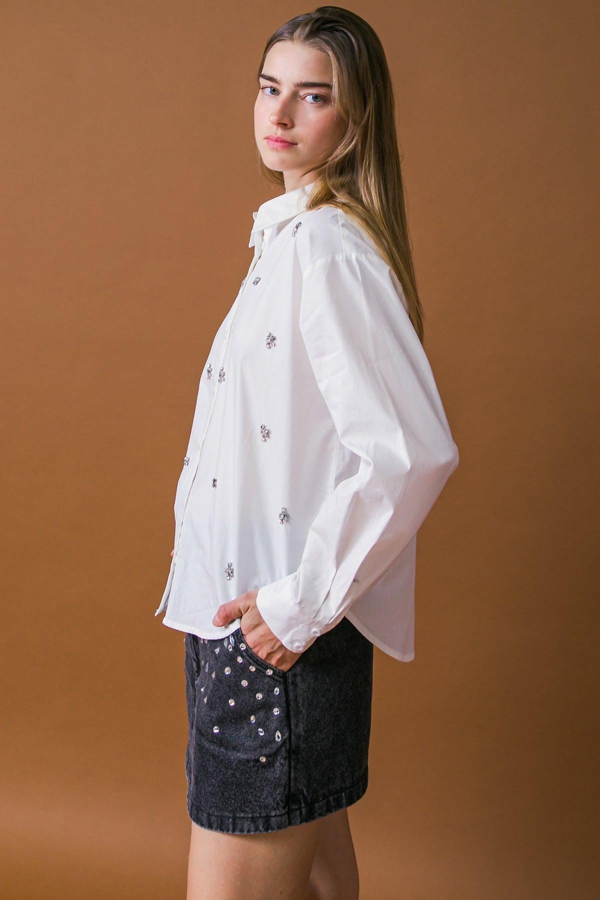 HIT OR MISS POPLIN SHIRT Flying Tomato