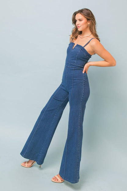 MAKING MAGIC DENIM JUMPSUIT Flying Tomato
