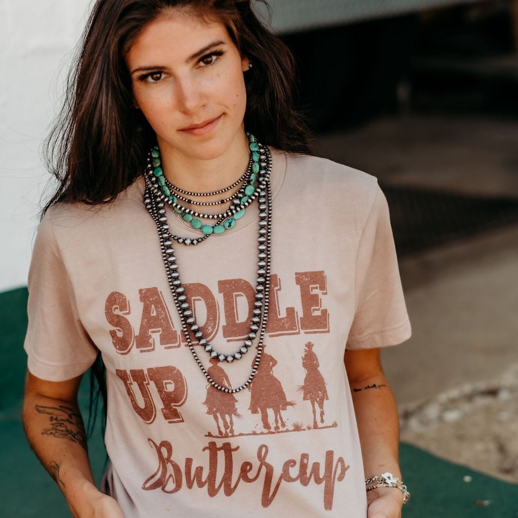 Saddle Up Buttercup Graphic Tee Wild Junkie
